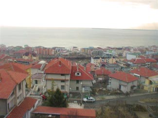 Вид из окна отеля д.Св.Влас, Болгария